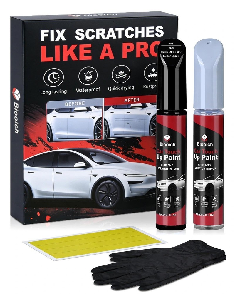 Black Obsidian/Super Black KH3 for INFINITI Touch Up Paint Kit2K Clear Coat I…