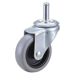 GRAINGER APPROVED F1IX03041S-S21 Stem Caster,3″dia,Polyurethane,125lb 32J799