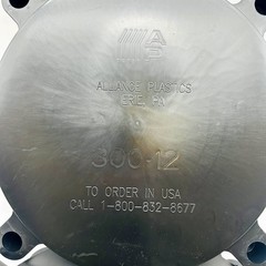Essentra 30012A Studded Raised Face Flange Protector 12in Blck Quickfit Pk of 10
