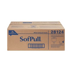 Georgia Pacific SofPull Paper Towels Center Pull Roll 7.8 X 15″ 28124 Case of 6