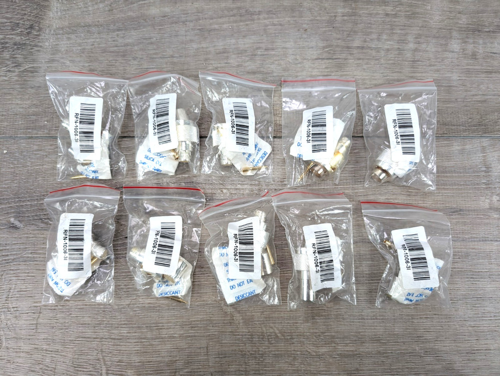 RFN-1006-31 N Type Male Center Pin Connector Pack of 10