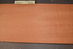 Makore Raw Wood Veneer Sheet 11 x 31 inches 1/42nd thick C6776-8