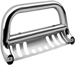Front Bumper Bull Bar Grille Guard for 2009-2018 Ram 1500 Chrome