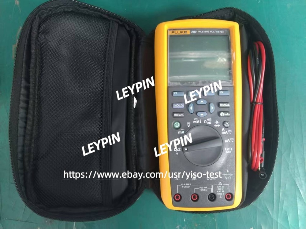 1PCS Fluke 289 Digital Multimeter FLUKE 289 With test leads / Good function /#$