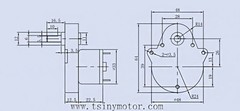 DC Geared Motor 12V 25RPM Torque 3.5kg.cm for DIY Hobby Robot Model