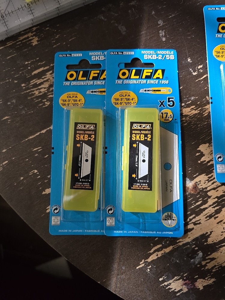 OLFA Safety Knife Blades 10 pk (OLFA SKB-2-5B) NEW TWO PACKS OF 5