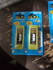 OLFA Safety Knife Blades 10 pk (OLFA SKB-2-5B) NEW TWO PACKS OF 5