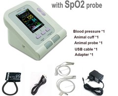 CONTEC 08A-VET Veterinary Blood Pressure Monitor with NIBP SpO2 Probe-