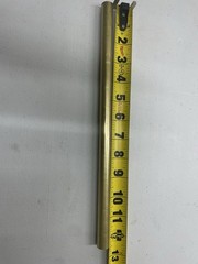 360 Brass Round Rod 5/8 in Diameter x 12 in Length Solid Bar