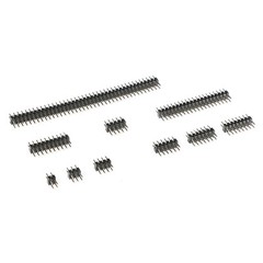 2.0mm Pitch Double Row Straight Male Pin Header 2x2P/3/4/5/6/7/8/10/12/20/40P