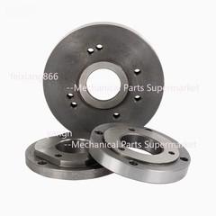1Pc 4-Jaw Adapter Plate C-Type CNC Lathe Flange for JY250V/JY240V Spindle Chuck