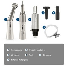 NSK Style Dental Slow Low Speed Handpiece Straight/Contra Angle/ Air Motor 2/4H