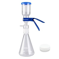 1000mL Lab Vacuum Filtration Distillation Apparatus, Glass Suction Filtering Kit