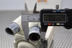 Allen Bradley MPF-B310P-SJ72BA Ser A 0.77/1.03kW/HP Servo Motor Used See Pics