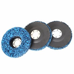 10 Pcs Clean Disc 4.5″ x 7/8″ Easy Change Strip Discs Remove Paint Rust & Clean