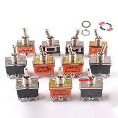 E-TEN1021/1221/1321 Rocker Switches Toggle Switch 2/3/4/6 Pin 2/3 Position 250V