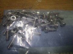 M4-0.7 x 12mm L 3mm Hex A2-70 Plain Stainless Steel Socket Head Cap Screw QTY 50