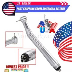 1-5pcs Dental Standard Head Push Button High Speed Turbine Handpiece 4 Holes