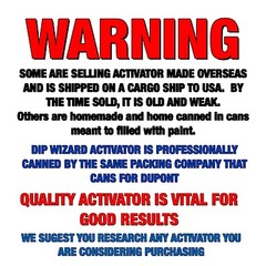 Hydrographics Activator HYDROVATOR Hydro DIP Dipping Spray Water Transfer 16oz