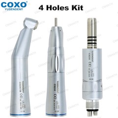 COXO Dental Contra Angle Straight Handpiece Fiber Optic 1:1 Inner Channel E Type
