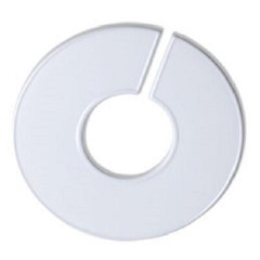 Plastic 20 QTY White Blank Size Divider Clothing Rack Divider