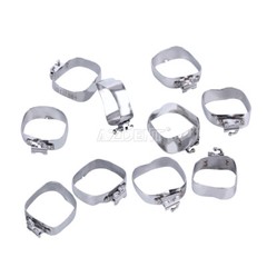 20set Dental Ortho 1st Molar Roth.022 Buccal Tube with Band 36#-40+# Convertible