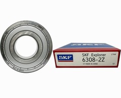 SKF 6308-2Z 40X90X23MM Double Metal Seal Ball Bearings 6308ZZ