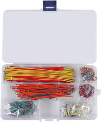 Jumper Wire Kit – 840 Piece Breadboard Jumper Wire Set, 14 Assorted Lengths for