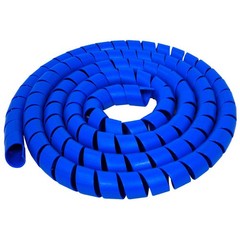 ELECTRIDUCT Spiral Wrap,50 ft. L,12mm W,Color Blue 800HL7
