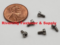 (101) M2-0.4x4mm Socket Allen Head Cap Screws Stainless M2X4mm / 2mm x 4mm Bolts
