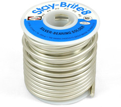 Harris Solder Kit SB861 & SCPF4 – Stay-Brite #8 Silver Bearing Solder with Flux