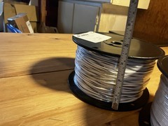 ProWireUSA TXL Automotive Wire 2 x 1000 ft Spools White Copper Stranded XLPE