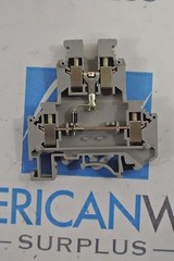 Eaton UKK 4-DIO Din Rail Terminal Block NEW SURPLUS, LOT OF 6