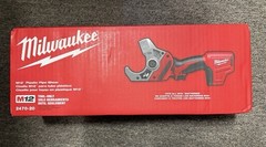 Milwaukee 2470-20 M12 12V Li-Ion Cordless PVC Pipe Shear (Tool Only) – NEW