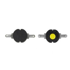 Latching Micro Push Button Switch Self Lock On Off 2 Pin DC 30V 1A Size: Round