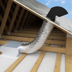 IMPERIAL 6.0-in x 25.0-ft Polyester Insulated Flexible Duct 6.0 – R