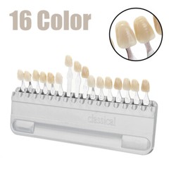 Shade Guide Teeth Dental Materials Durable New A1-D4 16 Colors