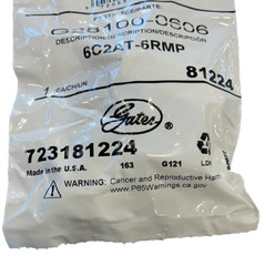 Gates G28100-0606 Hydraulic Repair Coupler 3/8 Two Wire Braid – Field Attachable