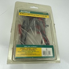 Extech TL810: Electrical Test Lead Kit 8-piece double insulated test lead kit