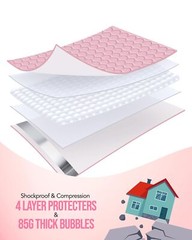 GSSUSA Bubble Mailers 6×10 Inches 100 Pack Size 6×9” Bubble Mailer Envelop