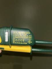 GREENLEE DVC-10 ELECTRICAL GFCI TESTER LED DISPLAY