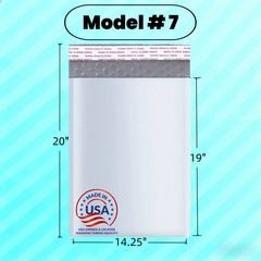 #7 14.25×19”Poly Bubble Mailers Padded Envelopes Bags Shipping Mailing selfseal