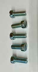 (25) 3/8-16 X 1-1/2 Slotted Fillister Narrow Head Machine Screws Steel 3/8×1 1/2