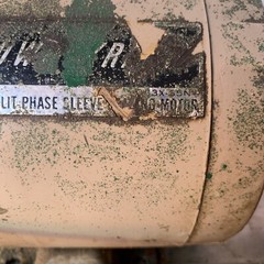 2 Vintage Motor Combo – Montgomery Ward ProCraft 1/4 HP + Janette Electric SL133