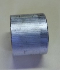 M 10 X 1.125THREADED WELD BUNGS .75 long 5/8 DIA.1 PC. 6061 T3 ALUMINUM USA