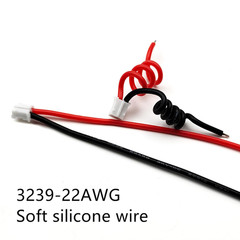 20 Sets Mini Micro JST-PH 2.0Mm 2 Pin Male Connector with 10Cm Silicone Wire Cab