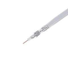 RG6 Coaxial Cable Quad Shield 18AWG Outdoor 3GHz Satellite TV 500FT/1000FT LOT