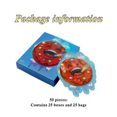 25 Sets 3.5g Mylar Bag & Box Kit | Smell Proof Resealable for Herb Storage