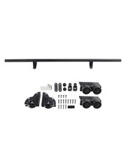 Rolling Library Sliding Ladder Hardware Kit with Brake 3.3FT Round Tube.