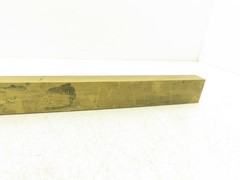 360 Yellow Brass Stock Rectangle Flat Bar 1-1/2″x 2-1/2″x 25″L 28.5lbs